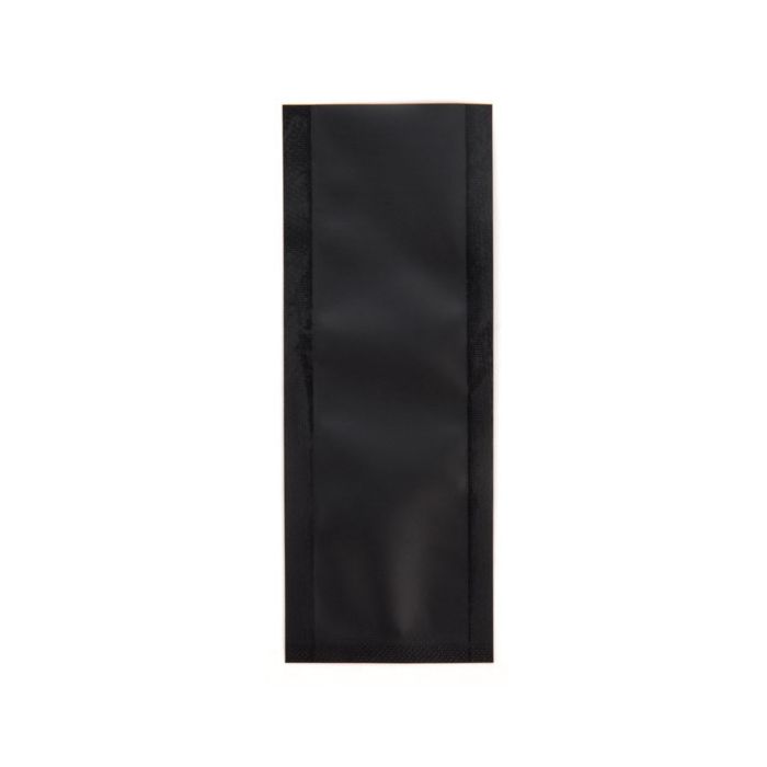 1 1/2" x 4" Matte Black Single Use Child Resistant Bags (100 pack)