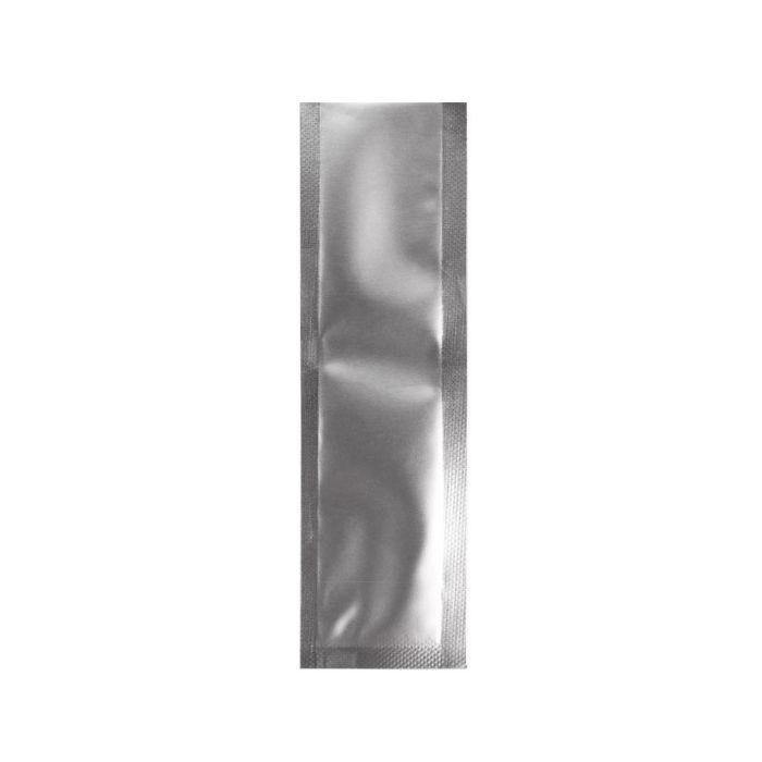 1 1/2" x 5" Matte Silver Single Use Child Resistant Bags (100 pack)