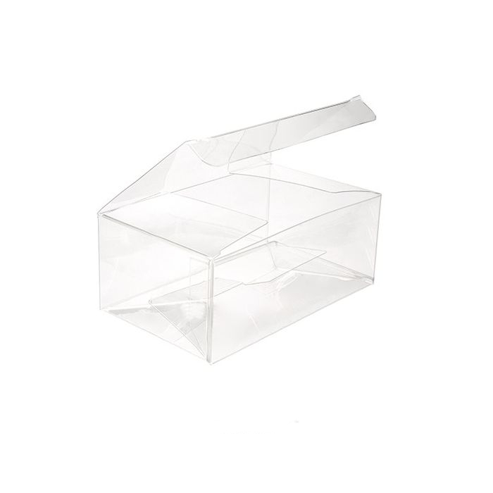 12 Pack Small Plastic Storage Box with Lid, 5X3X2 Clear Latch Storage Bins St