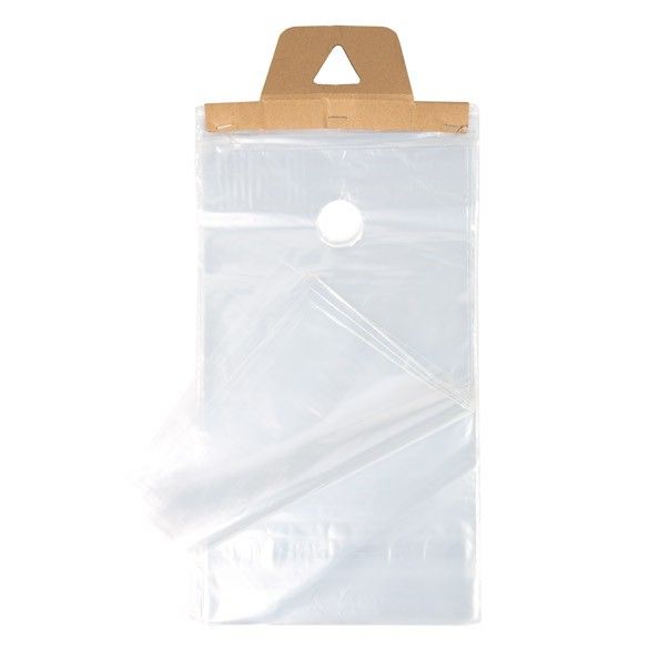 9" x 15" LDPE Clear Door Knob Bags (100 pack)