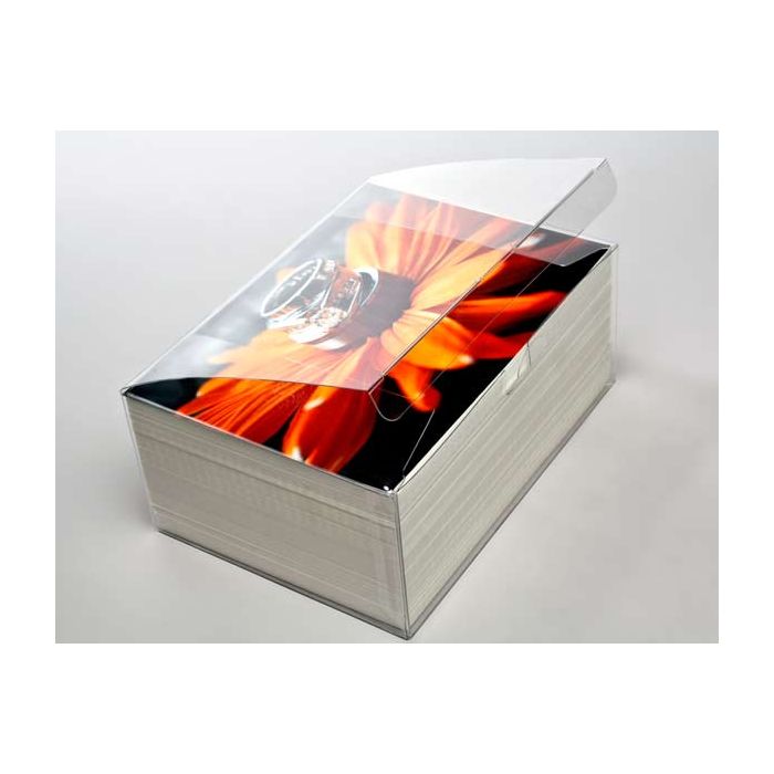 Clear Boxes with Pop and Lock Bottom 7.5x7x4 - Pack of 25