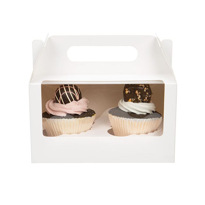 Grande Caissette Cupcake Blanc Ø 7,5 cm x H 4 cm (x100) Ibili