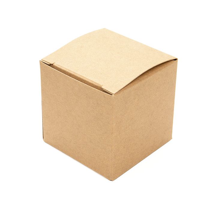 Kraft Pop & Lock Box 2 x 2 x 2 25 Pack