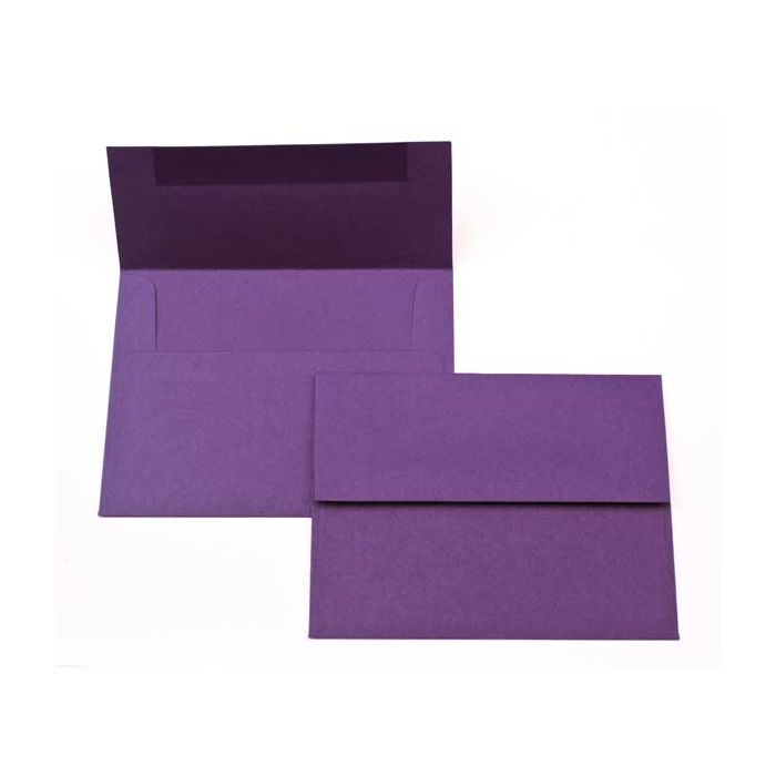 7 1/4" x 5 1/4" A7 Basis Envelopes, Dark-Purple (50 pack)