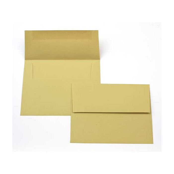 5 3/4" x 4 3/8" A2 Basis Envelopes, Golden-Green (50 pack)