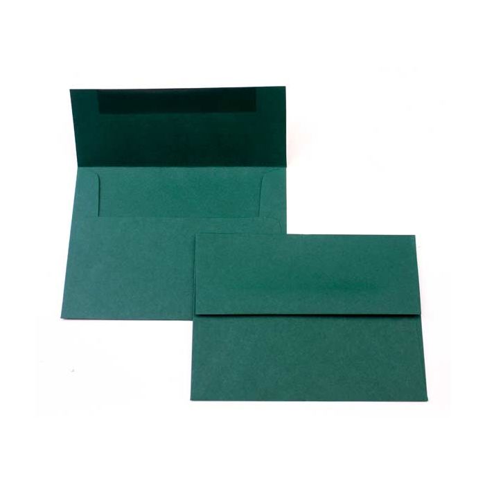 5 3/4" x 4 3/8" A2 Basis Envelopes, Green (50 pack)