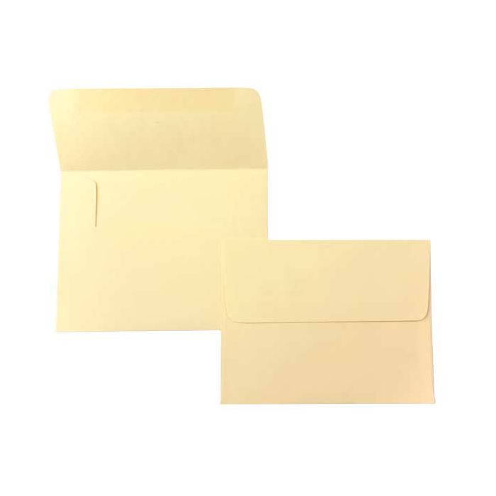 7 1/4" x 5 1/4" A7 Astrobright Envelopes, Banana Yellow (50 pack)