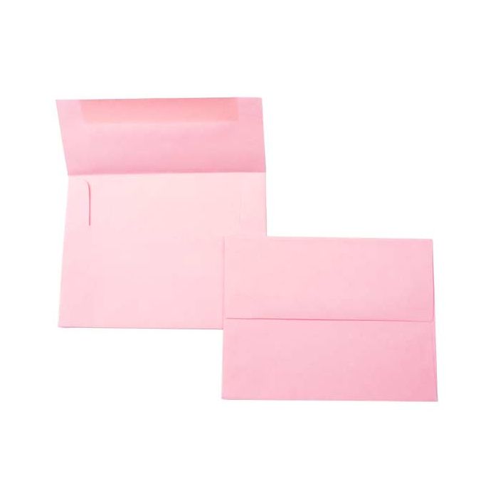 6 1/2" x 4 3/4" A6 Bright Envelopes, Dusty Rose (50 pack)