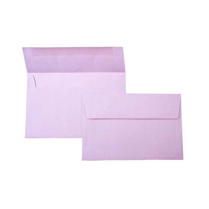 5 3/4" x 4 3/8" A2 Bright Envelopes, Light Lavender (50 pack)