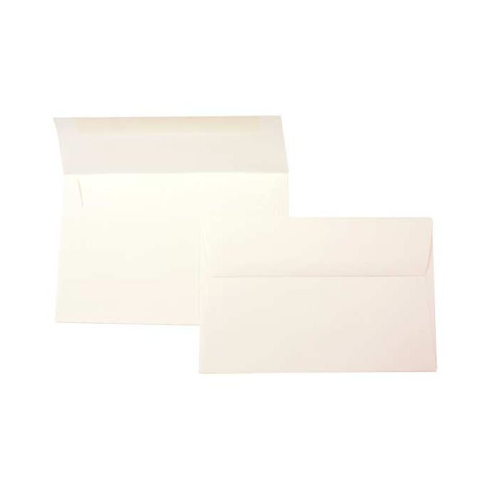 7 1/4" x 5 1/4" A7 Bright Envelopes, Natural (50 pack)