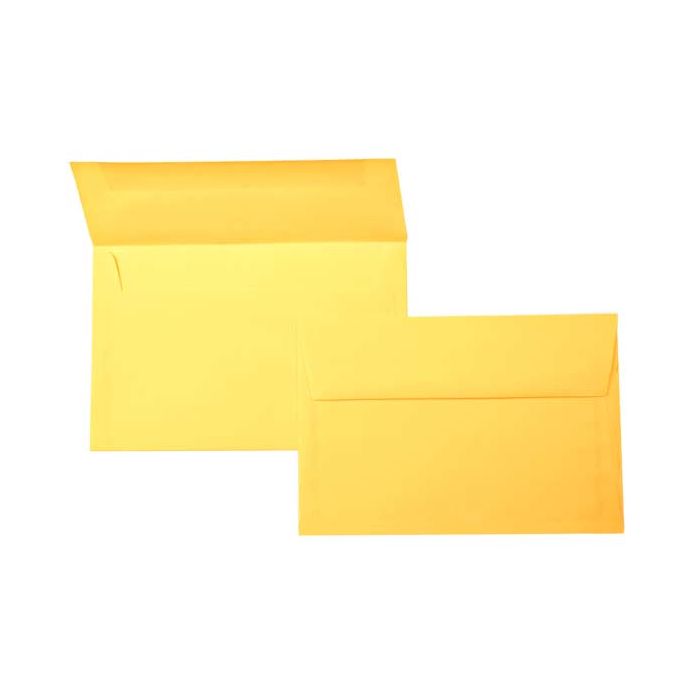 8 3/4" x 5 3/4" A9 Astrobrights Envelope Sunshine Yellow (50 pack)