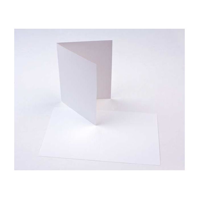 5 1/2" x 4 1/4" Mohawk Options 100% Recycled Blank Cards, White (50 Pack)