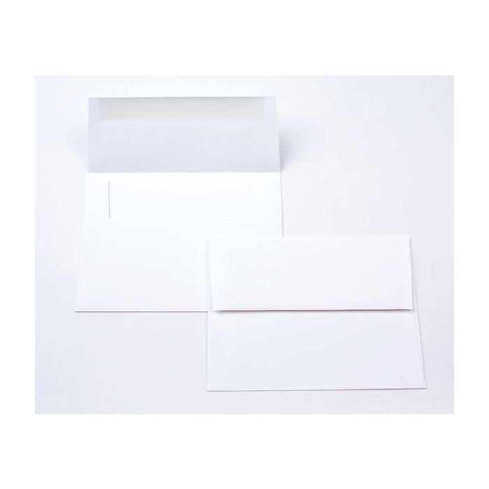 5 3/4" x 4 3/8" Mohawk Options 100% PCW Recycled Envelopes, White (50 Pack)