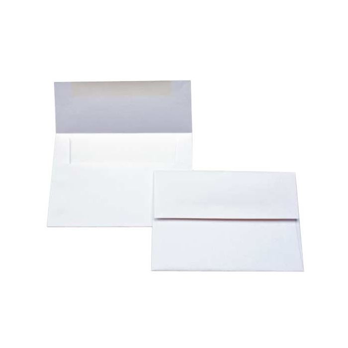5 3/4" x 4 3/8" A2 Stardream Metallic Envelope, Crystal (50 pack)
