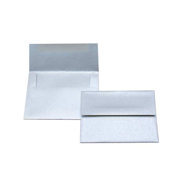 5 3/4" x 4 3/8" A2 Stardream Metallic Envelope Silver (50 pack)